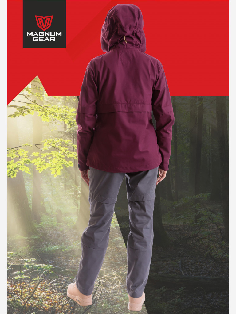 Антиклещевой костюм MAGNUM GEAR PROTECTOR LADY вишня/серый