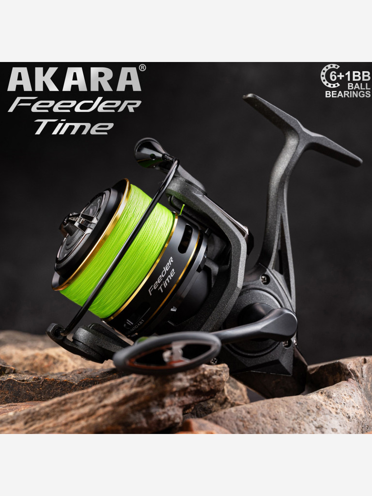 Катушка безынерционная фидерная Akara Feeder Time 5000 6+1bb