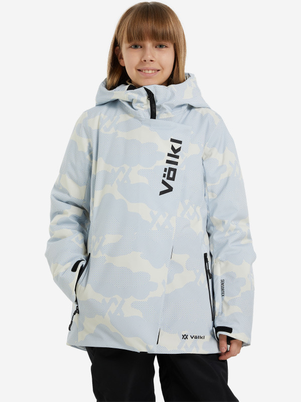Куртка утепленная для девочек Volkl синий цвет — купить за 4999 руб. со скидкой 50 %, отзывы в интернет-магазине Спортмастер