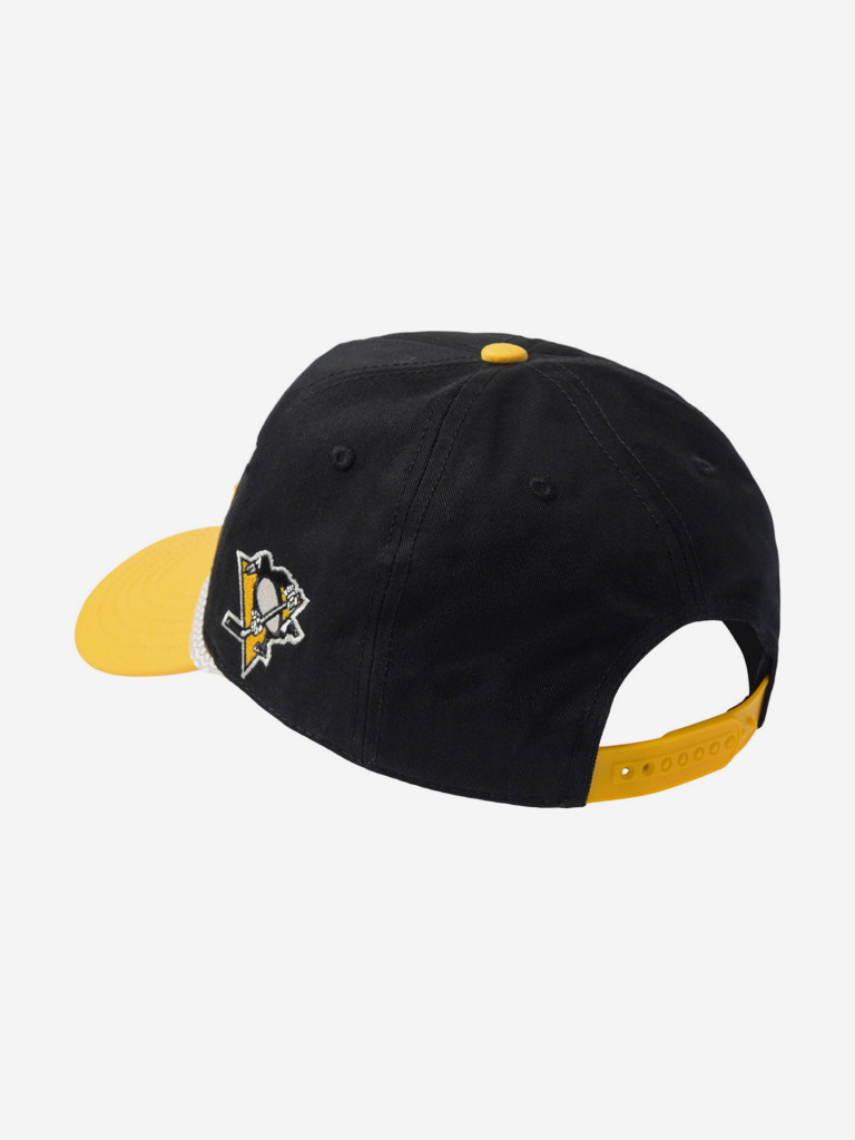 Бейсболка AMERICAN NEEDLE 23008A-PPN Pittsburgh Penguins Roscoe NHL (черный)