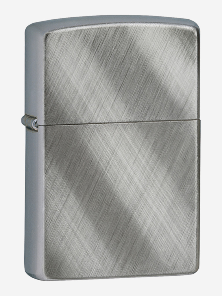 Зажигалка Zippo 28182 Classic Brushed Chrome, серебристая матовая