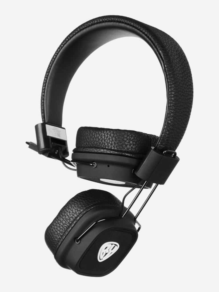 BY Наушники беспроводные накладные Solo, кожаное оголовье, 400мАч, BT5.0