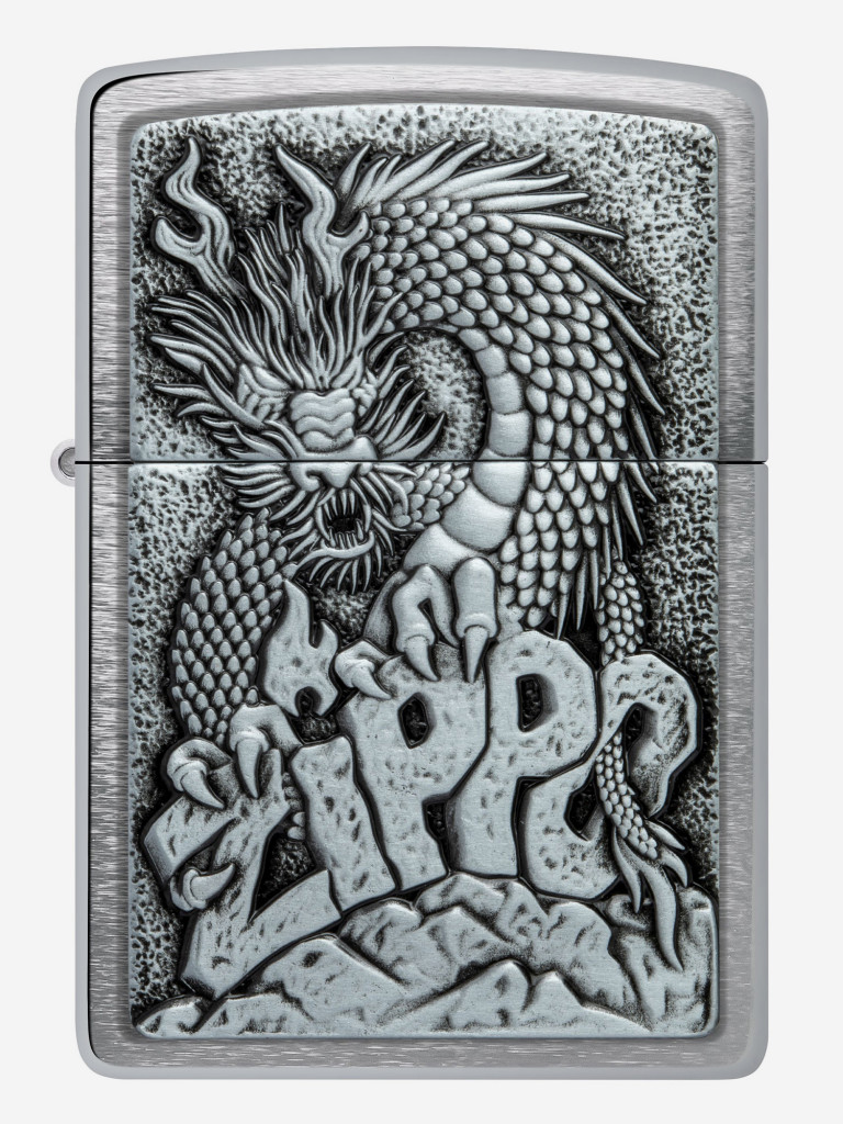 Зажигалка бензиновая ZIPPO 48902 Dragon Logo