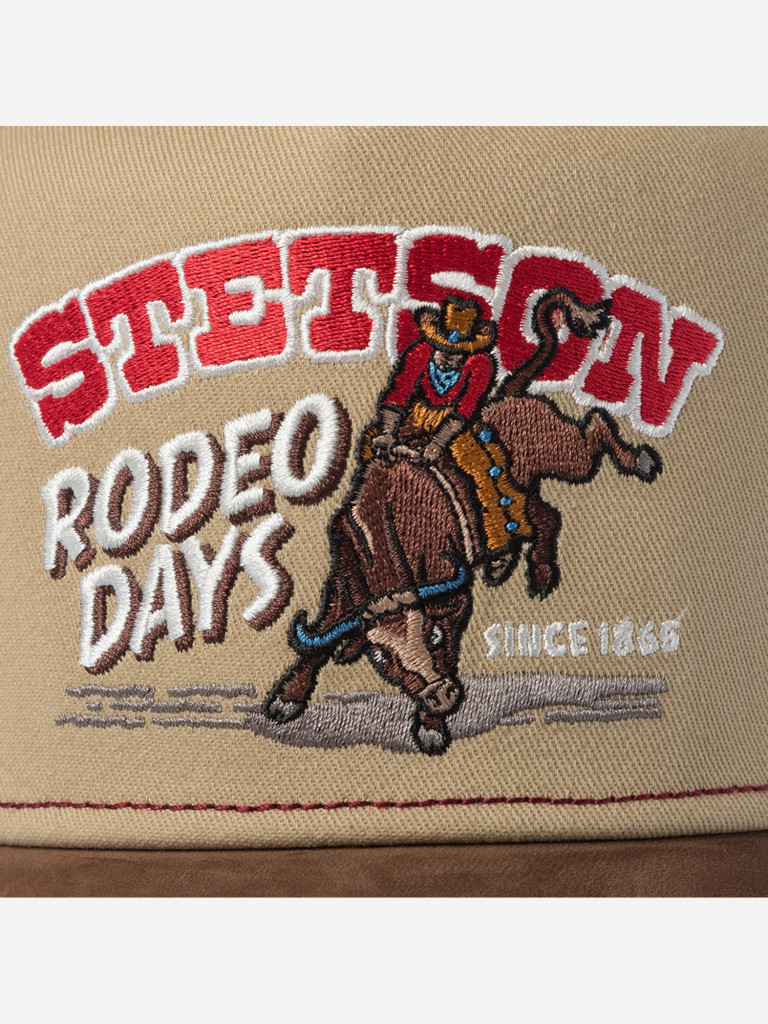 Бейсболка с сеточкой STETSON 7741107K TRUCKER CAP RODEO DAYS (бежевый)