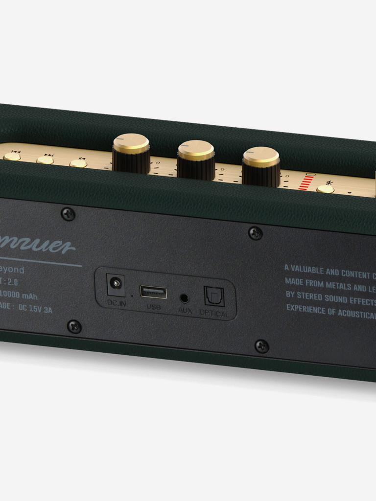 Беспроводная портативная колонка BukaTech Lonzuer Beyond Green, 50 Вт