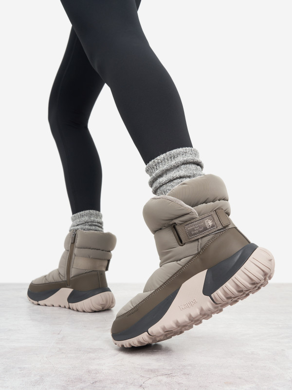 Дутики женские Kappa Giusto Mid Puffy арт. 137595 графитовый цвет — купить за 9999 руб., отзывы в интернет-магазине Спортмастер