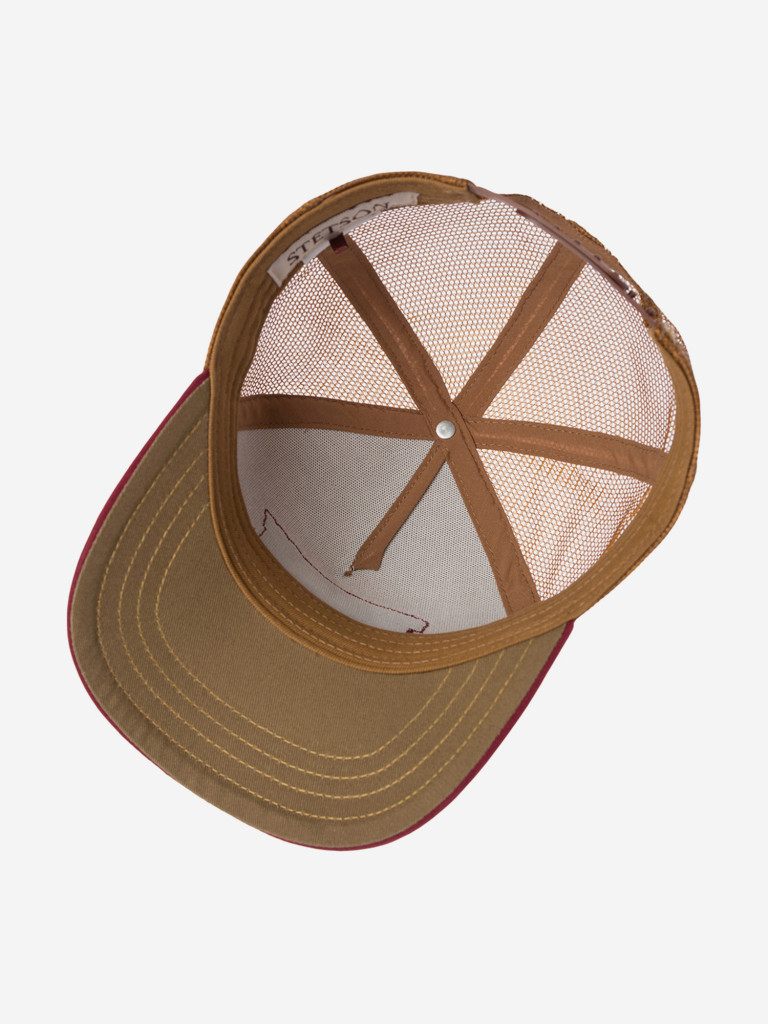 Бейсболка с сеточкой STETSON 7741104K TRUCKER CAP RODEO (бежевый)
