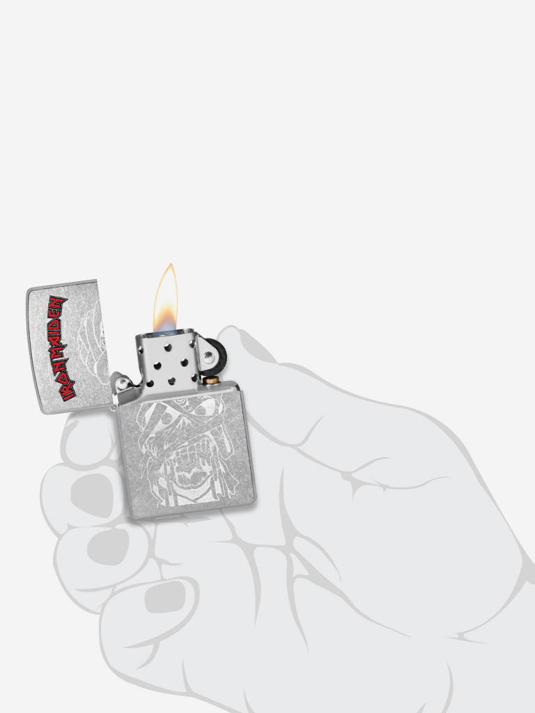 Зажигалка бензиновая ZIPPO 48667 Iron Maiden