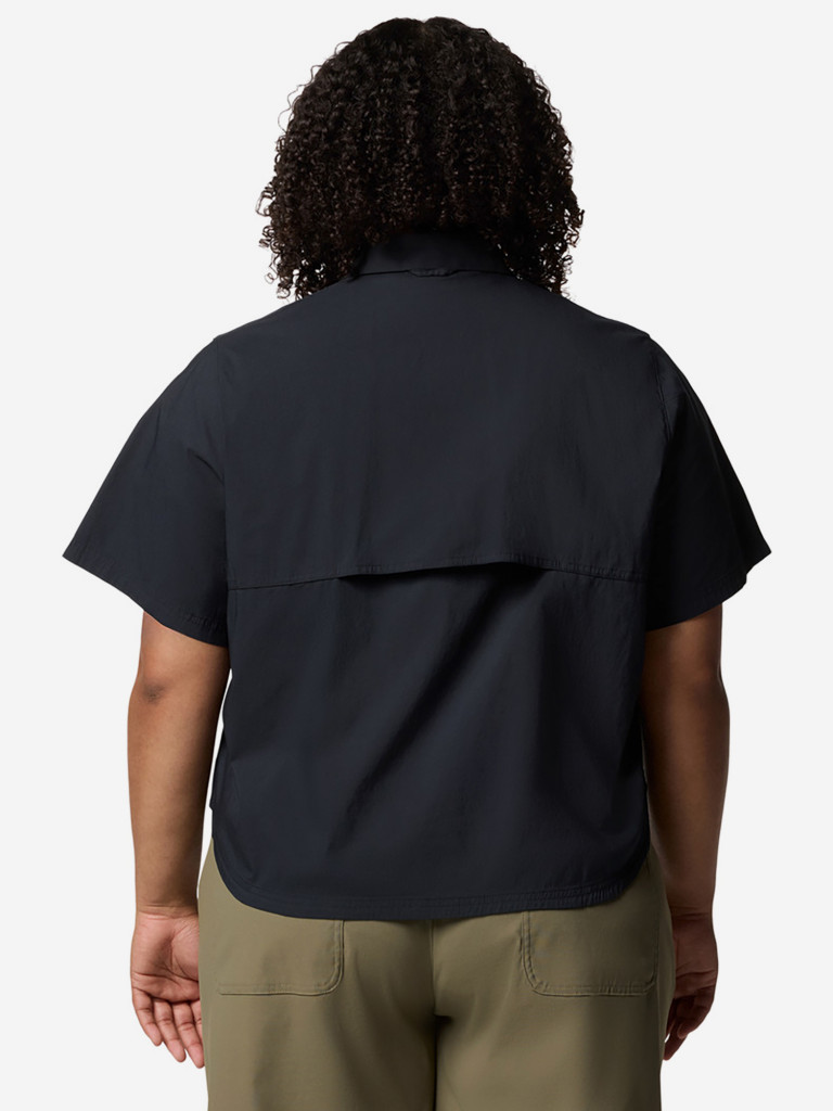 Рубашка с коротким рукавом женская Columbia Brea Falls Woven SS, Plus Size