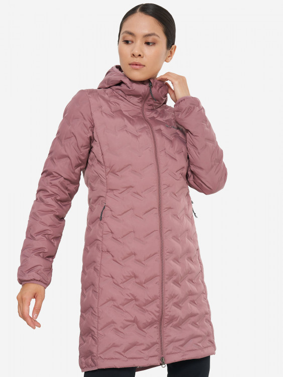 Ультралегкий пуховик женский Columbia Delta Ridge II Long Down Jacket