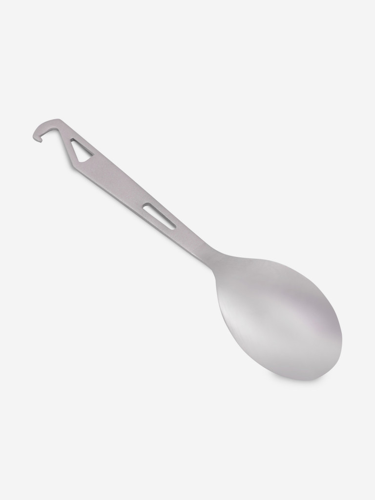 Ложка с крючком титановая T-Gear Titanium Hooked Spoon Polished