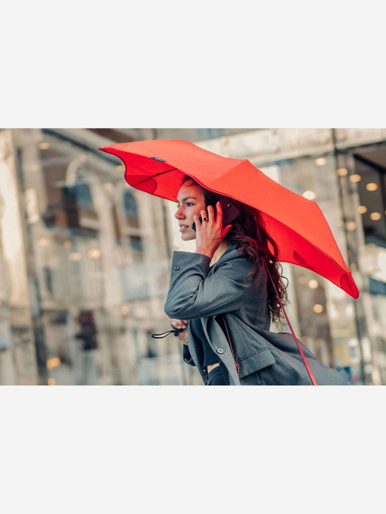 Зонт складной BLUNT Metro New (Cherry Red), красный