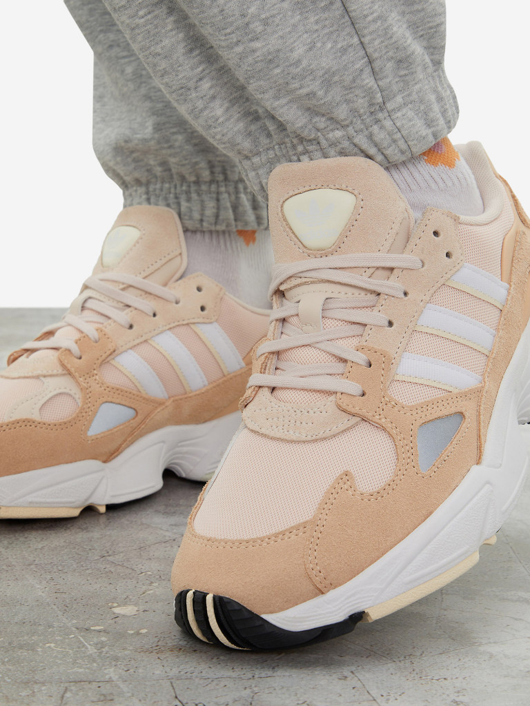 Adidas falcon white trace pink on sale