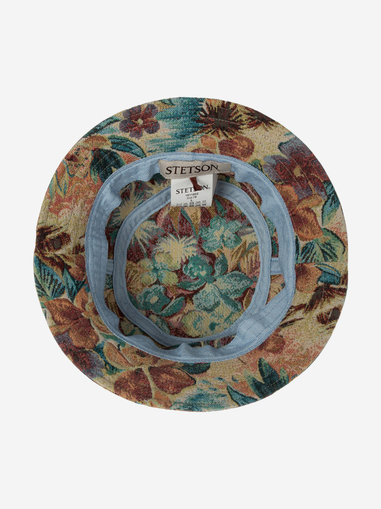 Панама STETSON 1811802 BUCKET JACQUARD (зеленый)