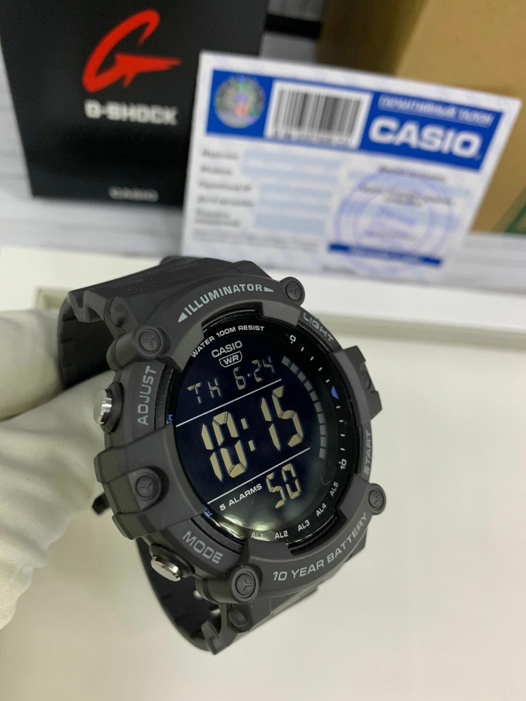 Спортивные часы CASIO ILLUMINATOR AE-1500WH-8B