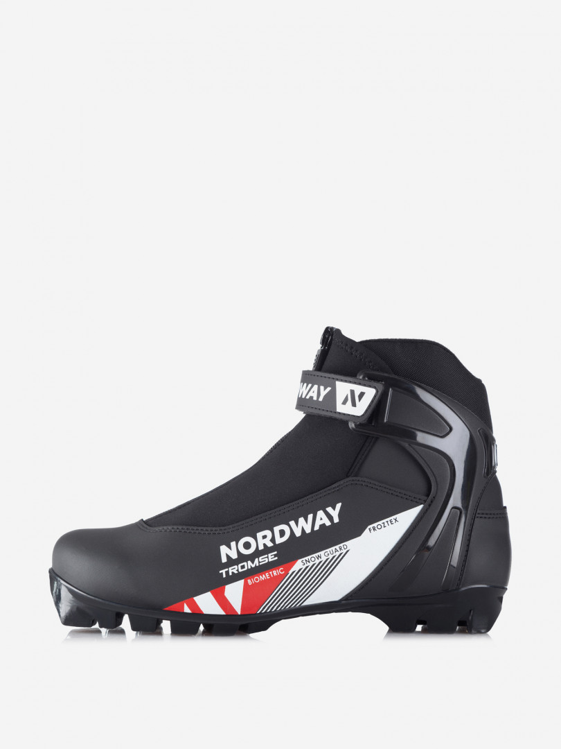 фото Ботинки для беговых лыж nordway tromse nnn, черный