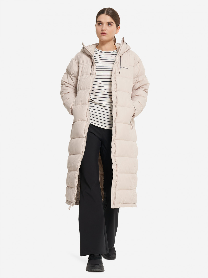 Пальто утепленное женское Columbia Pike Lake II Long Jacket 29497010299 Бежевый, размер 42,48, фото 4