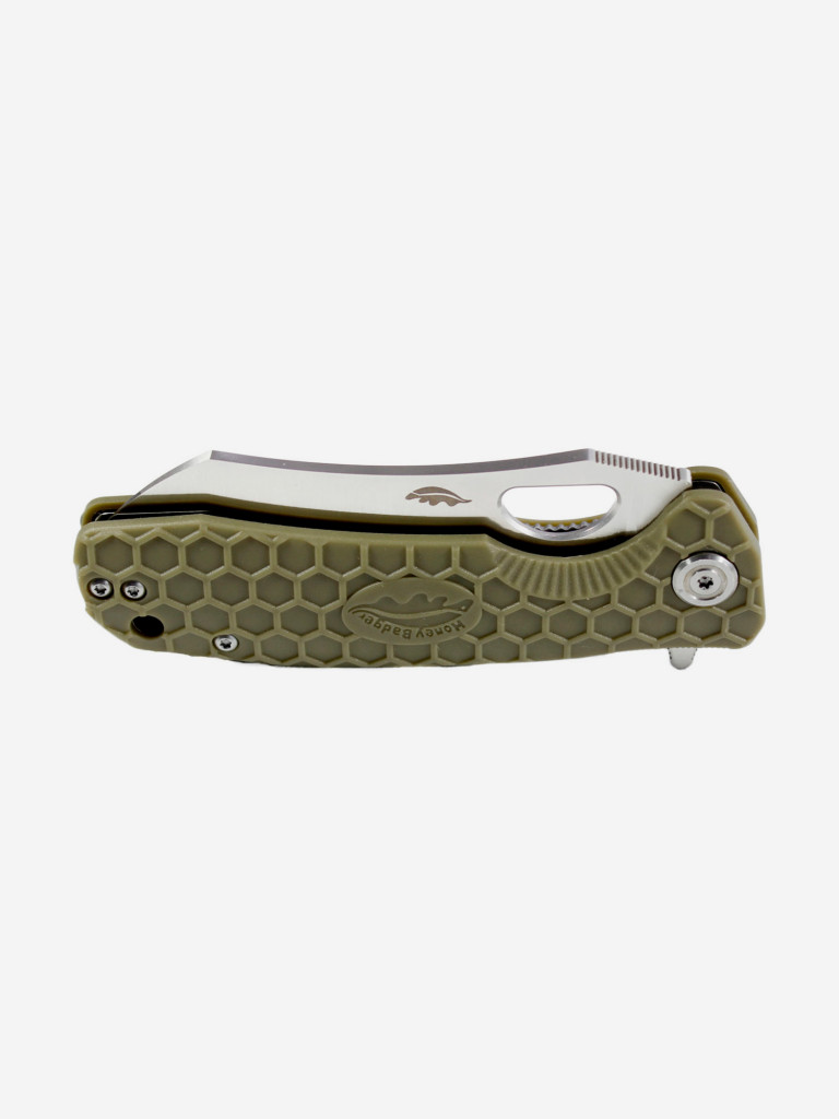 Honey Badger Wharncleaver D2 M с зелёной рукоятью