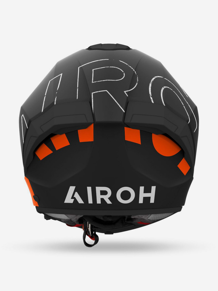 Мотошлем Интеграл Airoh MATRYX SCOPE Orange Matt