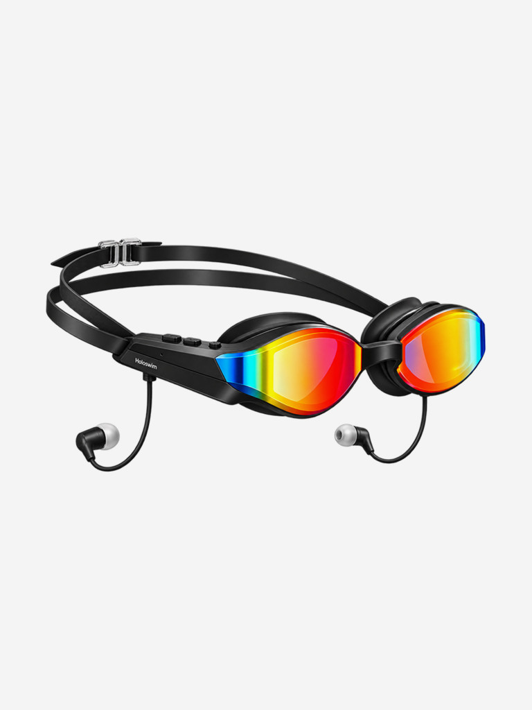 Очки для плавания унисекс Holoswim Solla Wave, 32 ГБ, красные