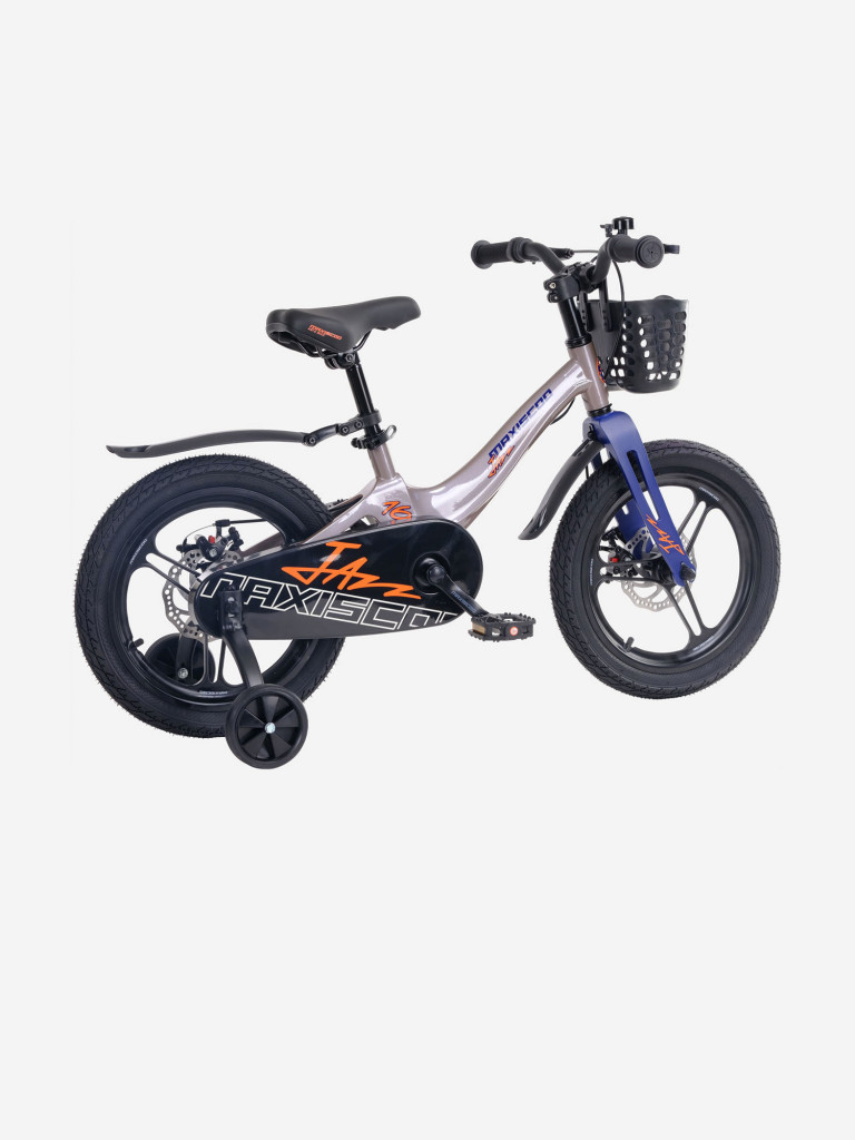 Велосипед Детский Maxiscoo JAZZ Pro 18'' Серый Жемчуг (2024)