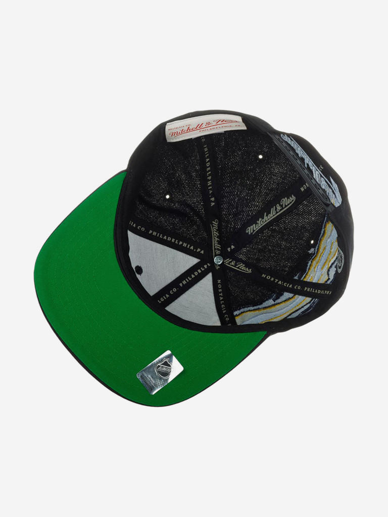 Бейсболка с прямым козырьком MITCHELL NESS 6HSSSH22087-SLUBLCK St Louis Blues NHL (черный)