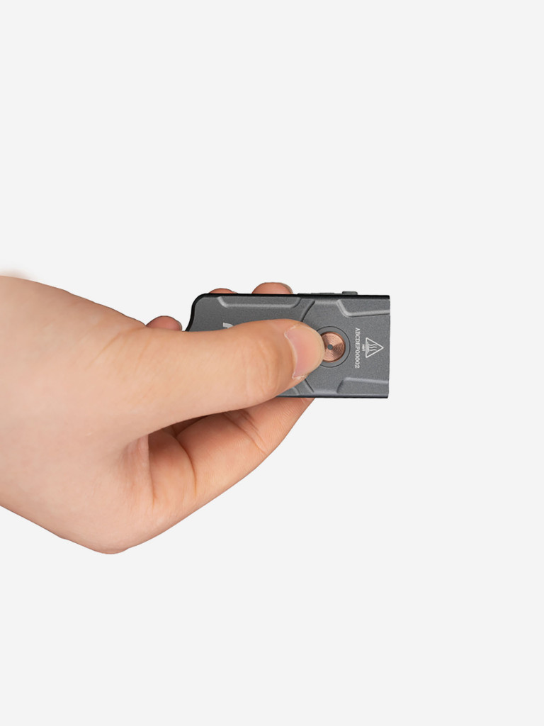 Фонарь-брелок Fenix E03R EDC V2.0 Gray