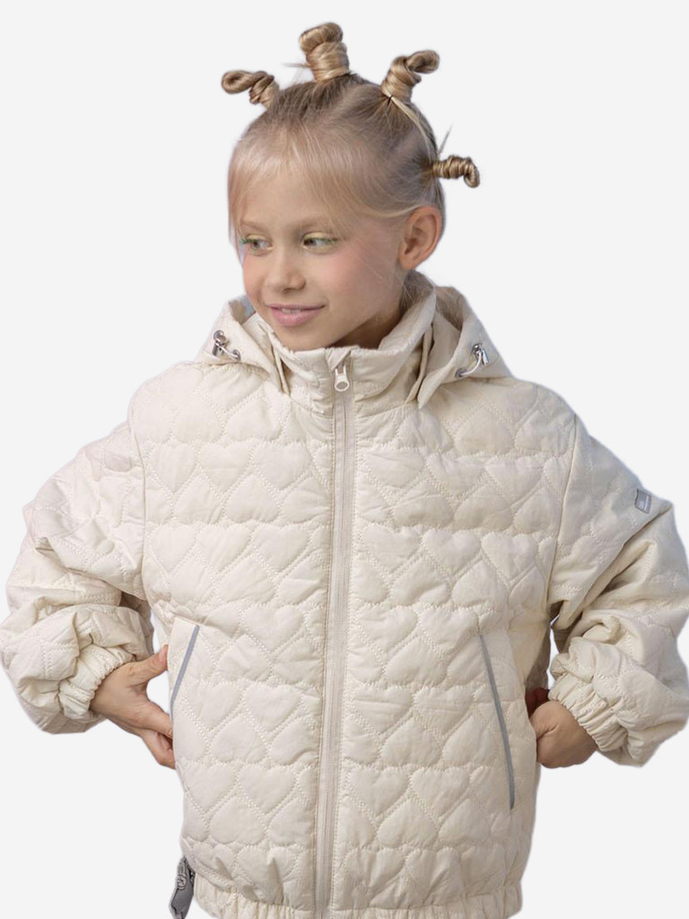 Куртка утепленная для девочки batik Нори бежевый