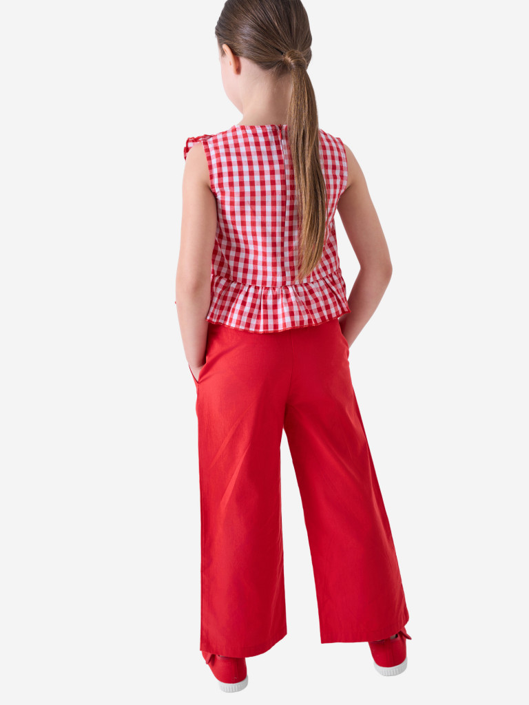 Комплект для девочек: блузка, брюки PlayToday