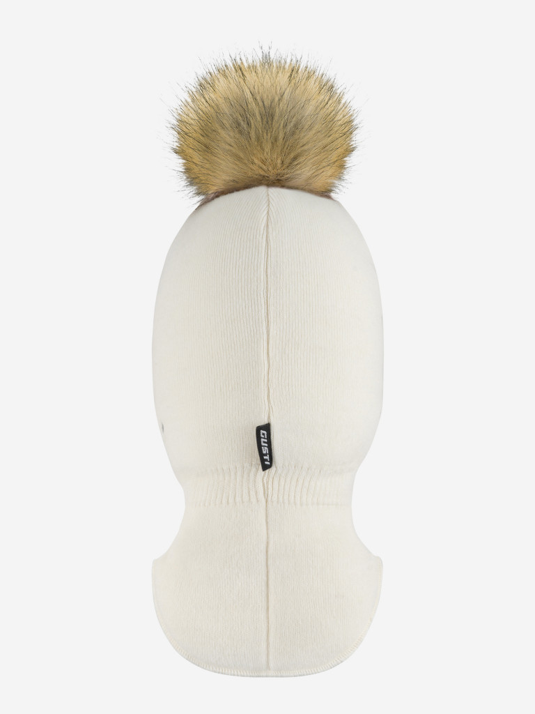 Шапка-шлем для девочки GUSTI GW25AC1230G-MILK