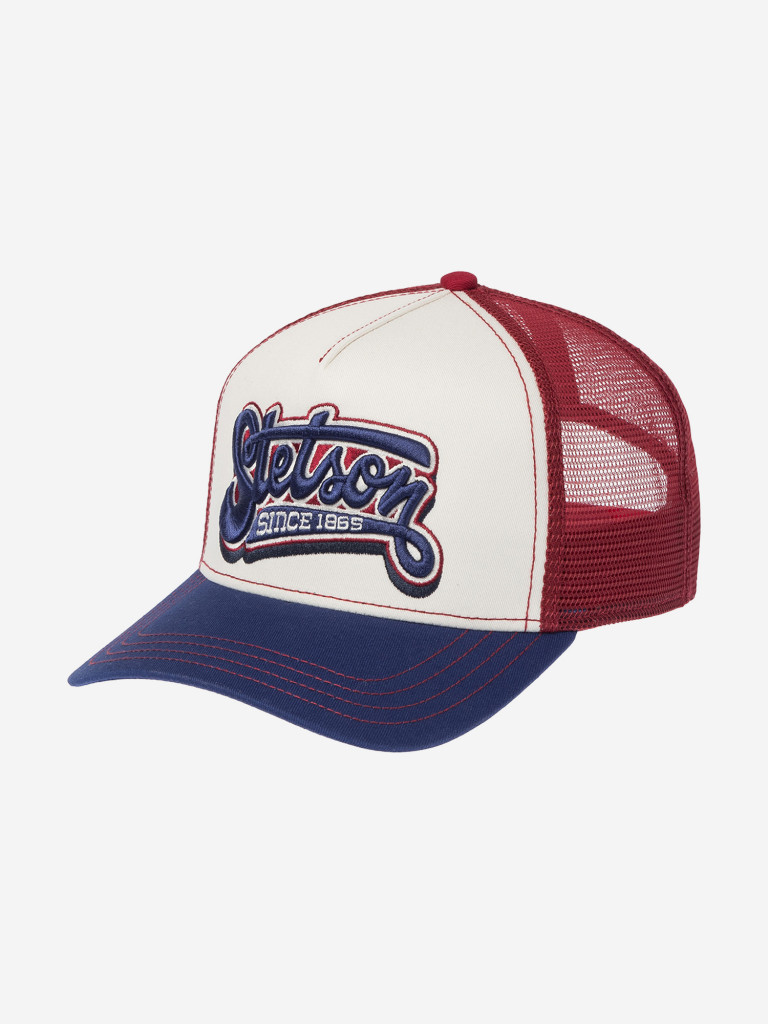 Бейсболка с сеточкой STETSON 7761162 TRUCKER CAP LETTERING