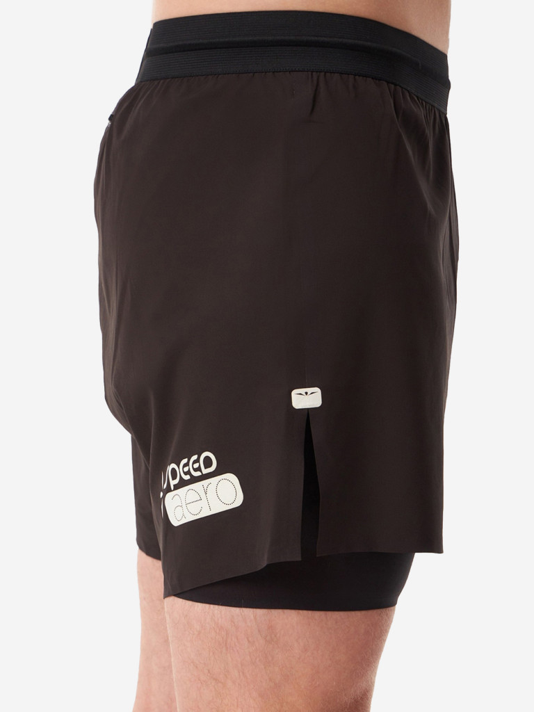 Шорты с поясом мужские UGLOW, черный