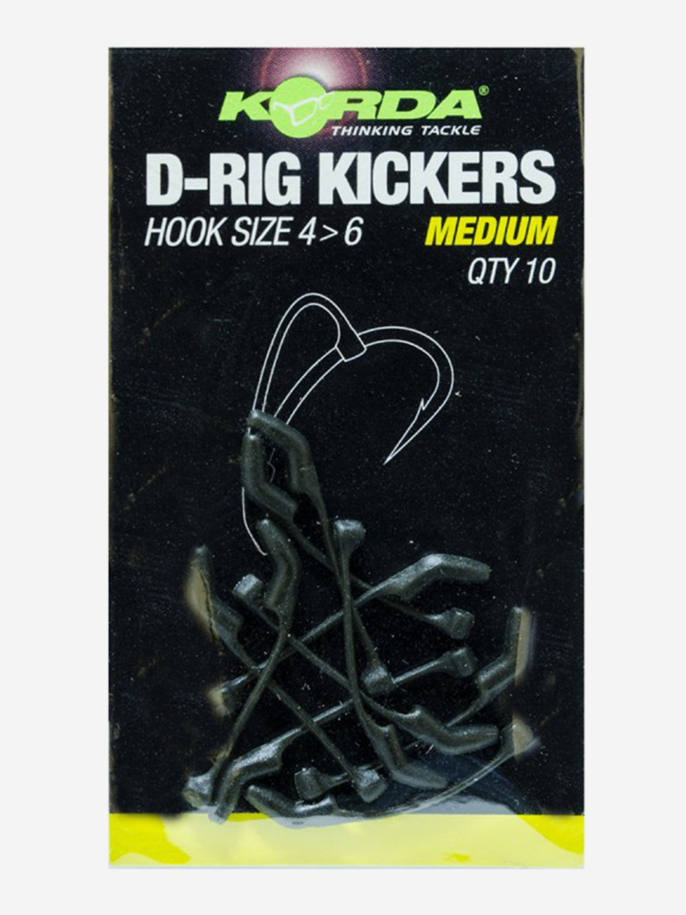 KORDA Лентяйка Kickers D-Rig Green M для крючка №4-6
