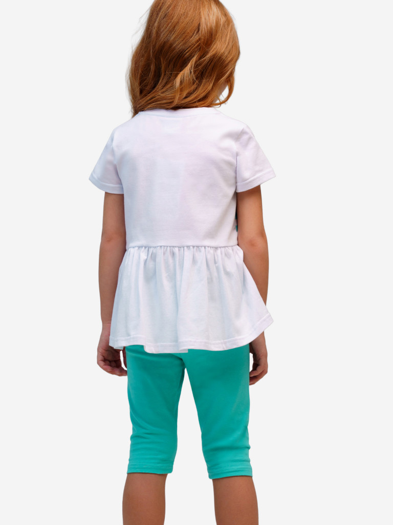 Комплект для девочек: футболка, легинсы PlayToday