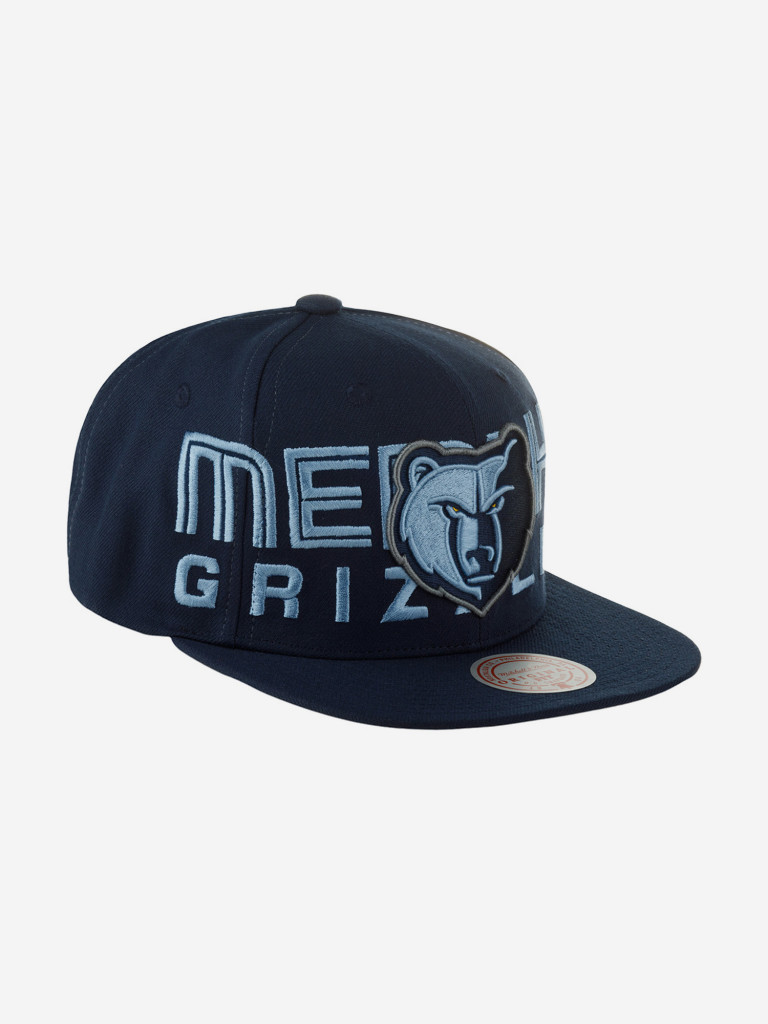 Бейсболка с прямым козырьком MITCHELL NESS HHSS7646-MGRYYPPPNAVY Memphis Grizzlies NBA
