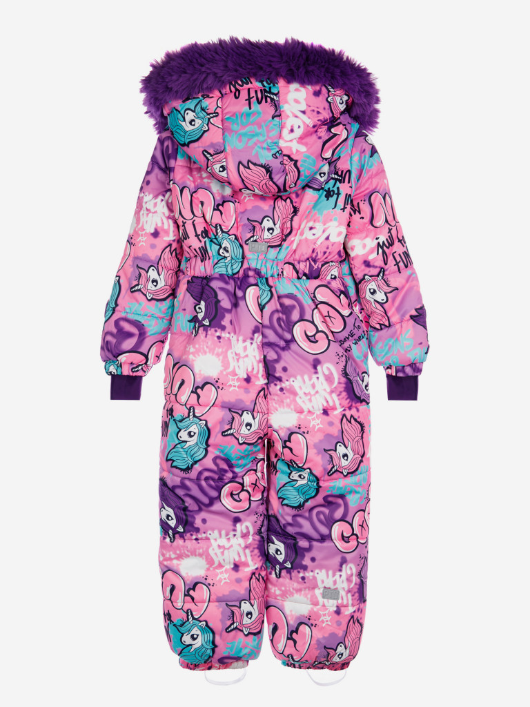 Комбинезон зимний для девочек PlayToday