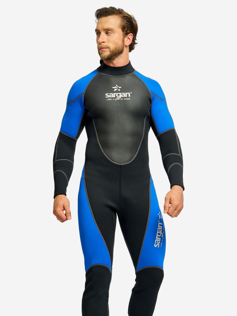 Гидрокостюм для плавания и водного спорта SARGAN UTRISH LONG MEN 3мм