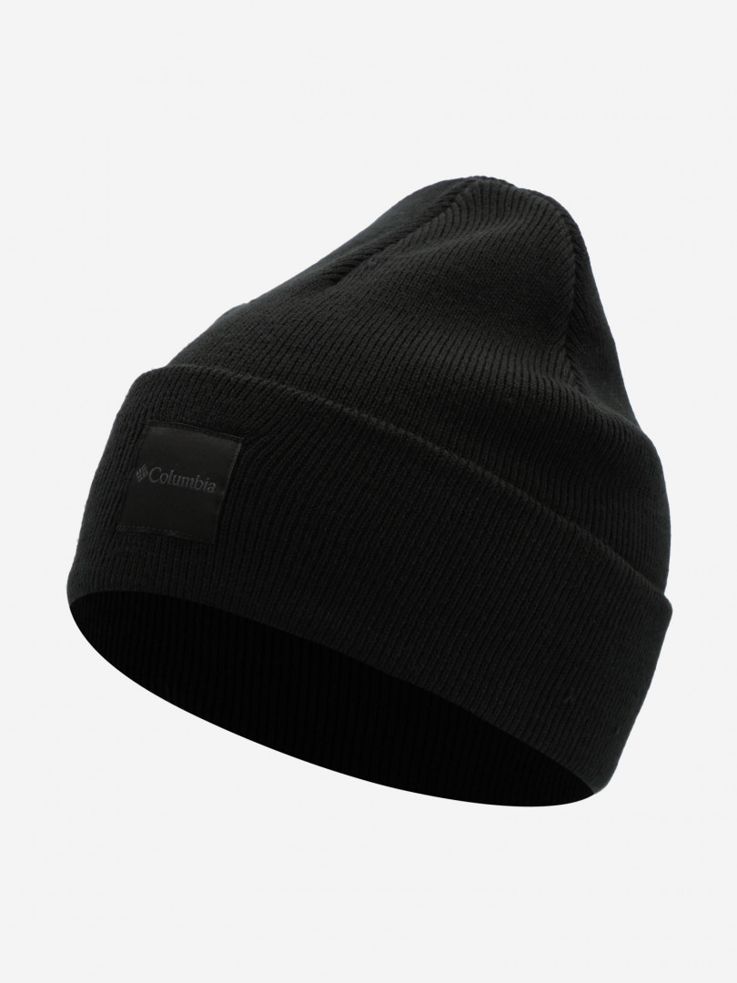 фото Шапка columbia city trek heavyweight beanie, черный