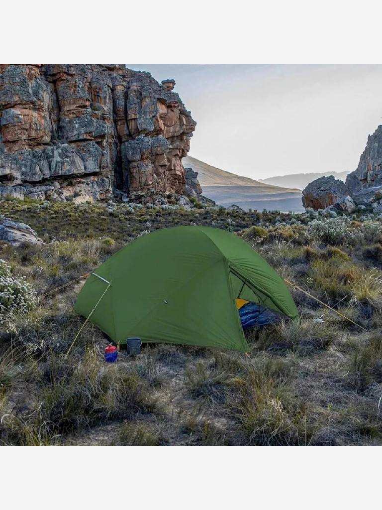 Палатка двуместная Naturehike Mongar NH17T007-M, 210T сверхлегкая трехсезонная