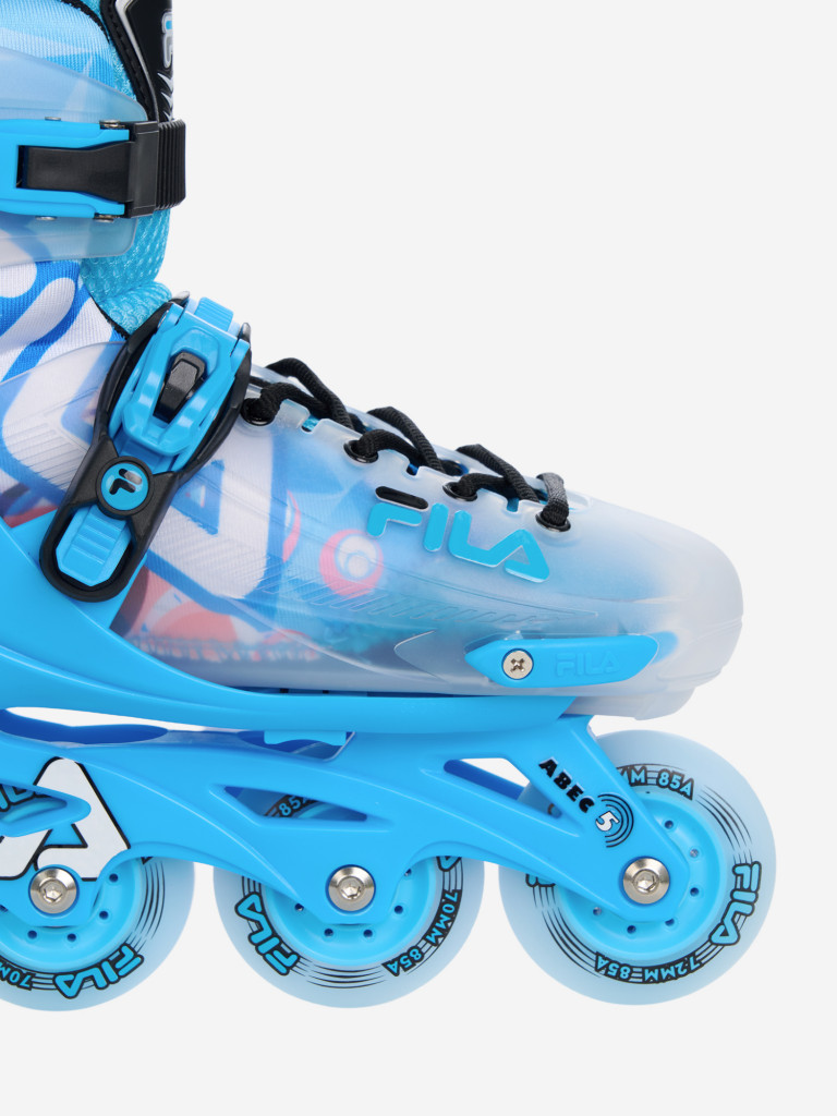 Роликовые коньки детские раздвижные FILA S-One Lightblue