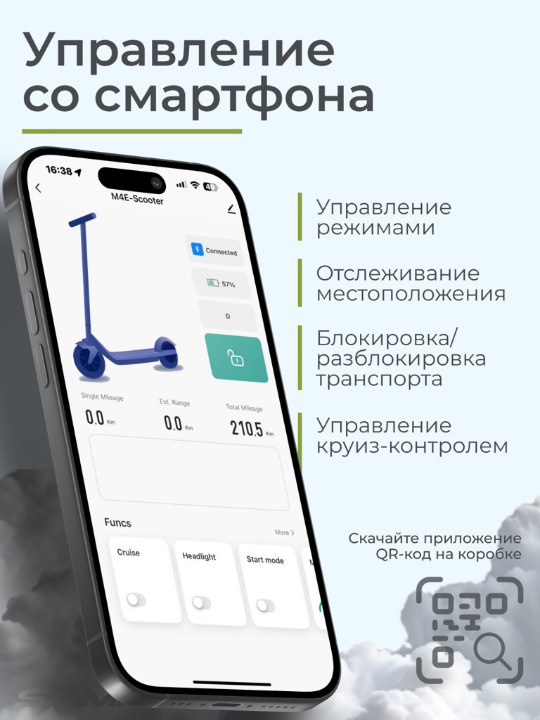 Электросамокат SAMIK MAX SPEED