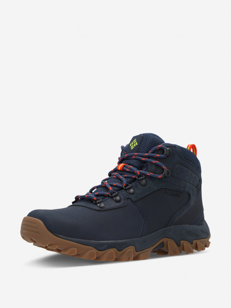 фото Ботинки мужские columbia newton ridge plus ii waterproof, синий