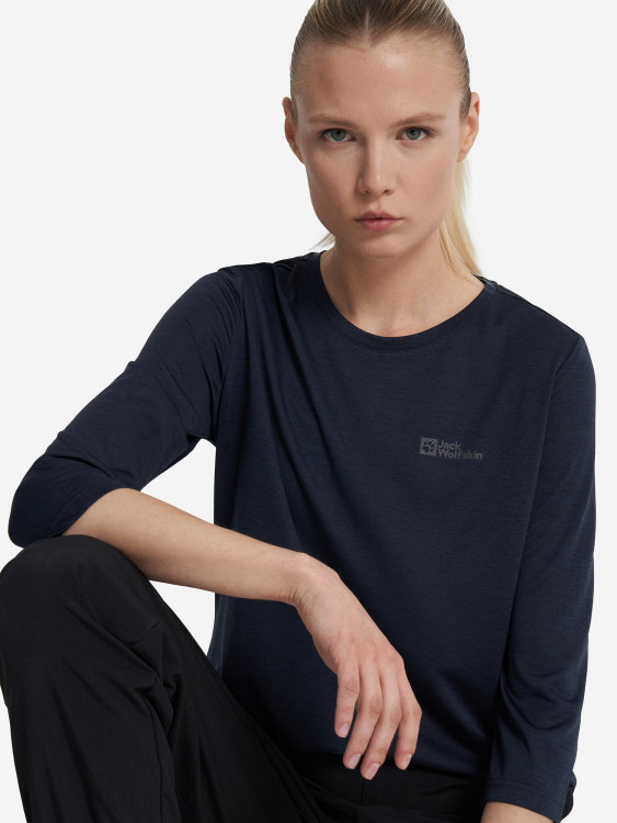 Лонгслив женский Jack Wolfskin Crosstrail