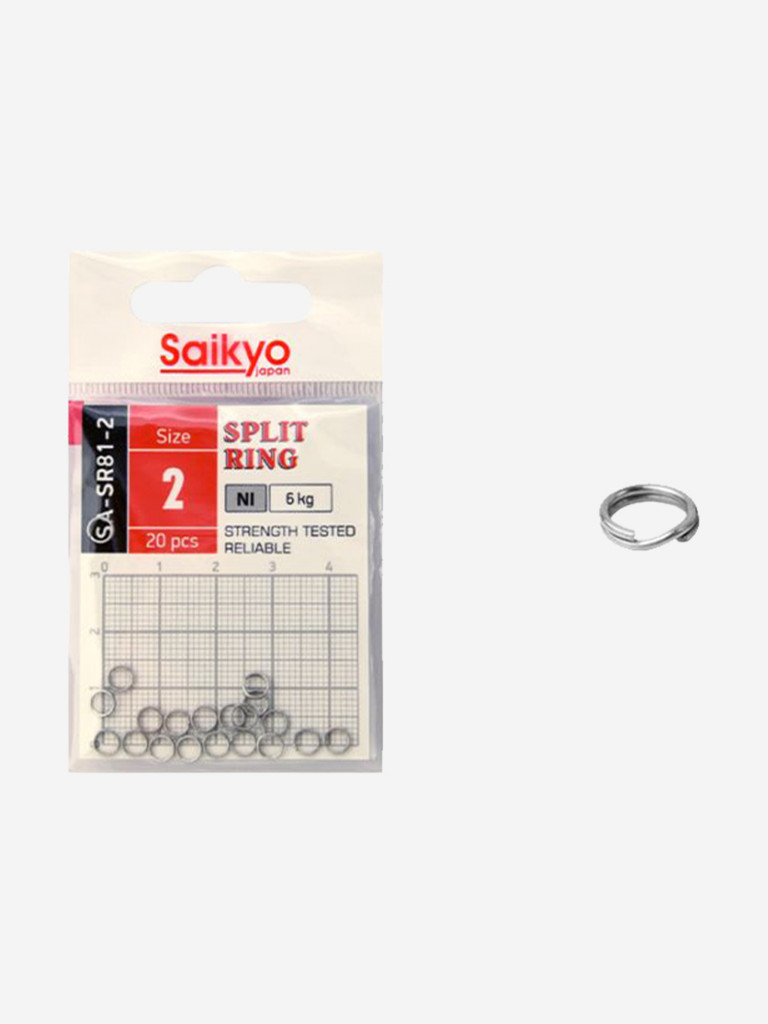 Заводное кольцо Saikyo SA-SR81-2 (1 упк. по 20 шт.)