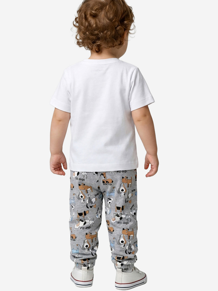 Комплект для мальчиков: футболка, брюки PlayToday