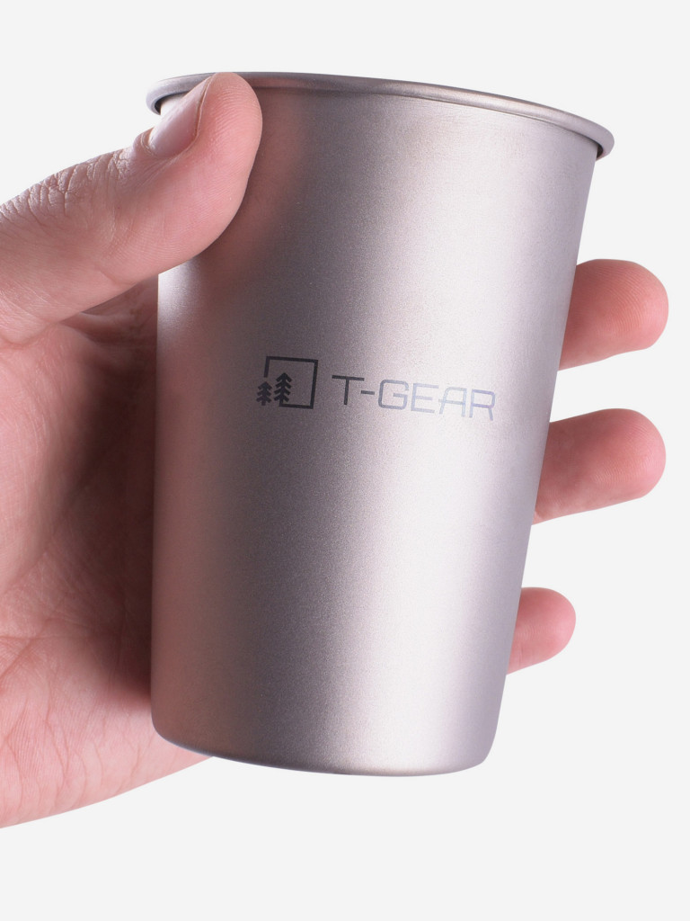 Стакан титановый T-Gear Titanium Beer Cup 300