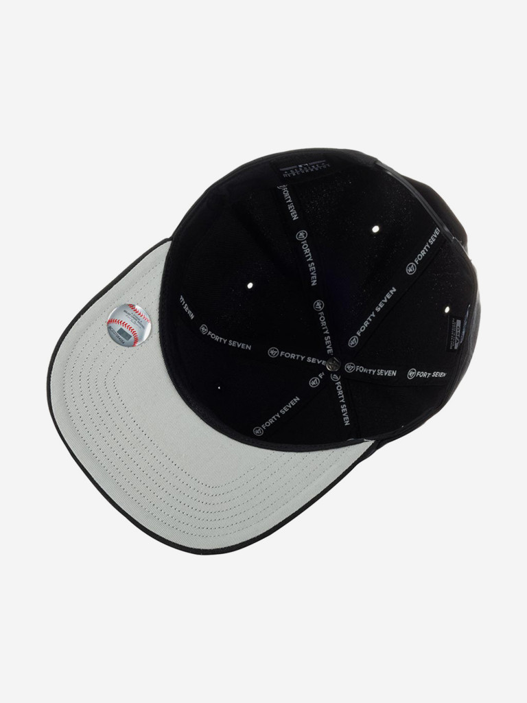 Бейсболка с прямым козырьком 47 BRAND B-NSHOT20WBP-BK Pittsburgh Pirates NHL