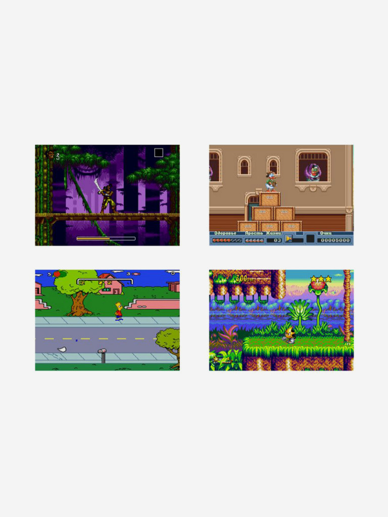 Картридж игровой DVTech 25 в 1 (на русском) 16bit