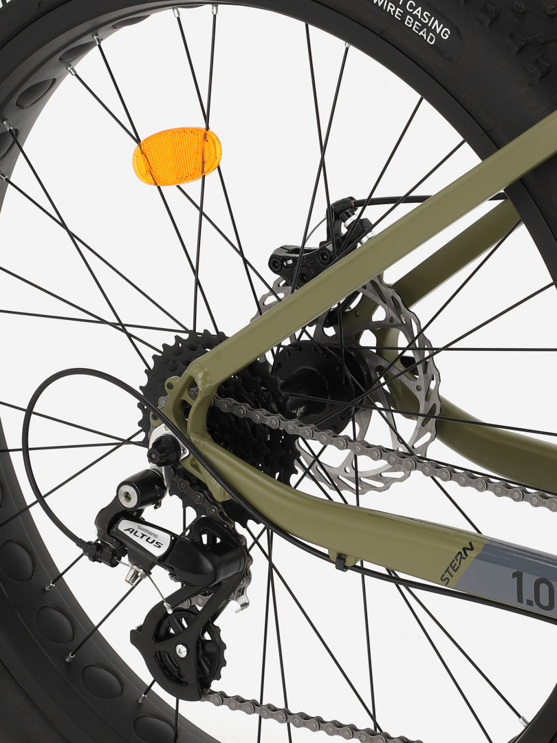 Велосипед горный Stern Force Fat 26 Серый