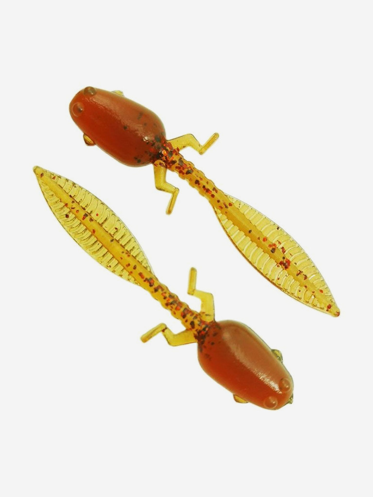 Набор для рыбалки. Cиликоновые приманки. Головастик RuBaits Tadpole 38, 50, 70 мм Cлаг, рак, личинка. На окуня судака форель. Микроджиг. Маш масло красное Red Motor oiL UV
